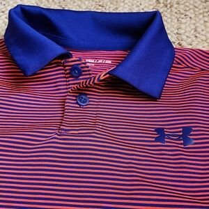 Under Armour Striped Polo Shirt